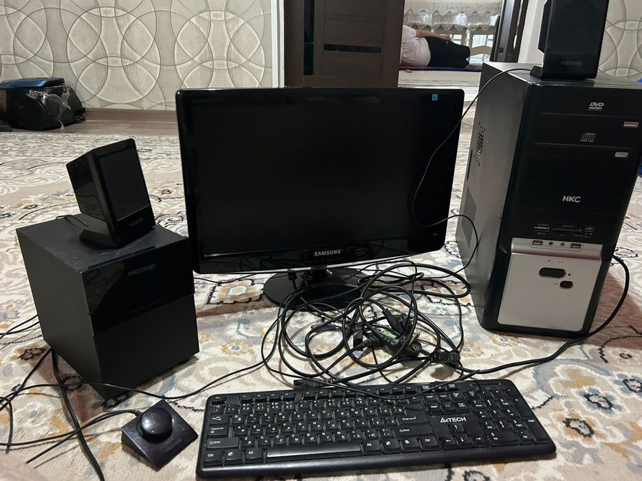 Компьютер в рабочем состоянии