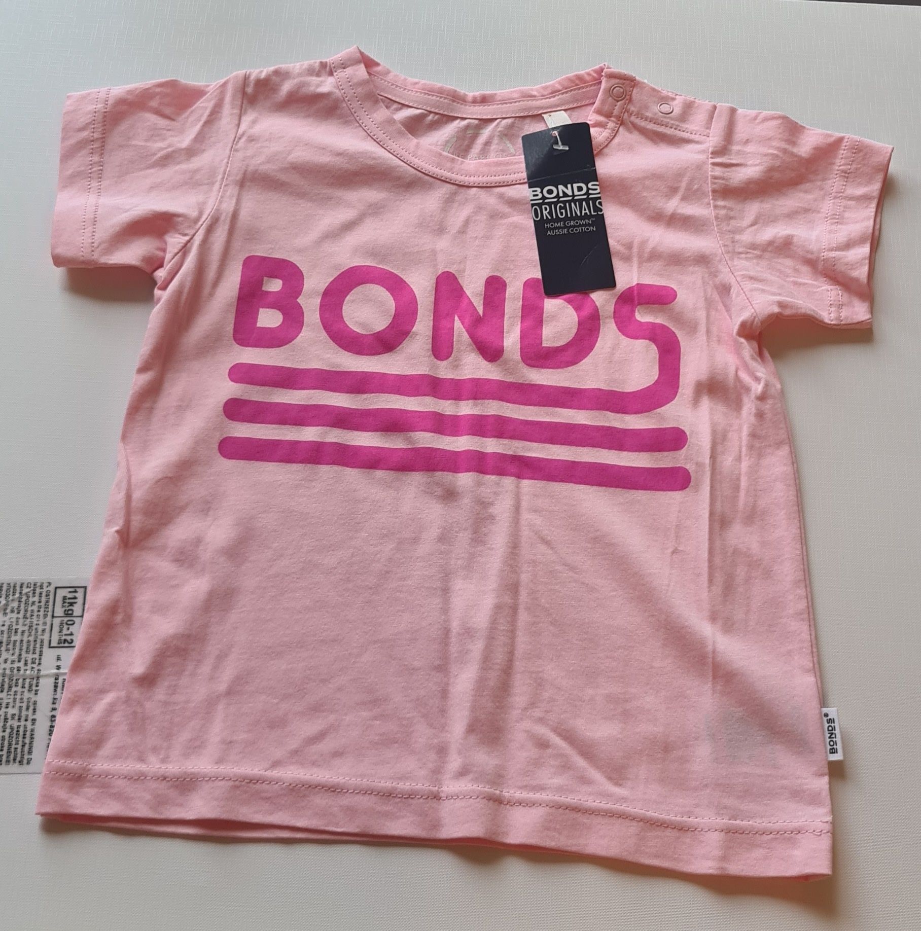 Tricou Bonds nou, 12-18 luni