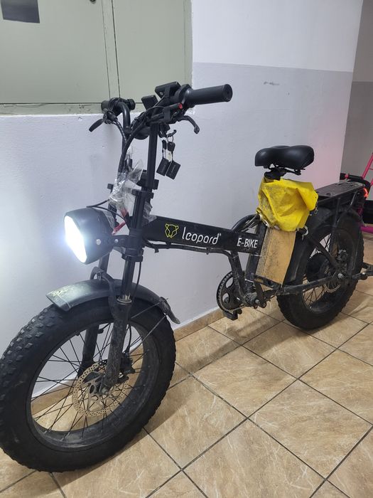 Электровелосипед электро велосипед Леопард 1200w с ключом на ходу Сроч