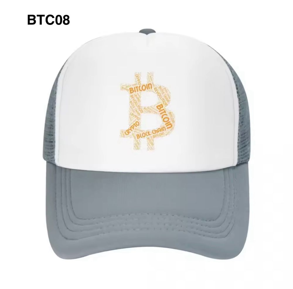 Биткойн шапка - trucker cap