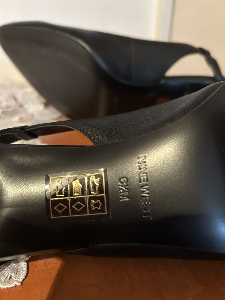 Pantofi decupati super eleganti Nine West, piele naturala moale