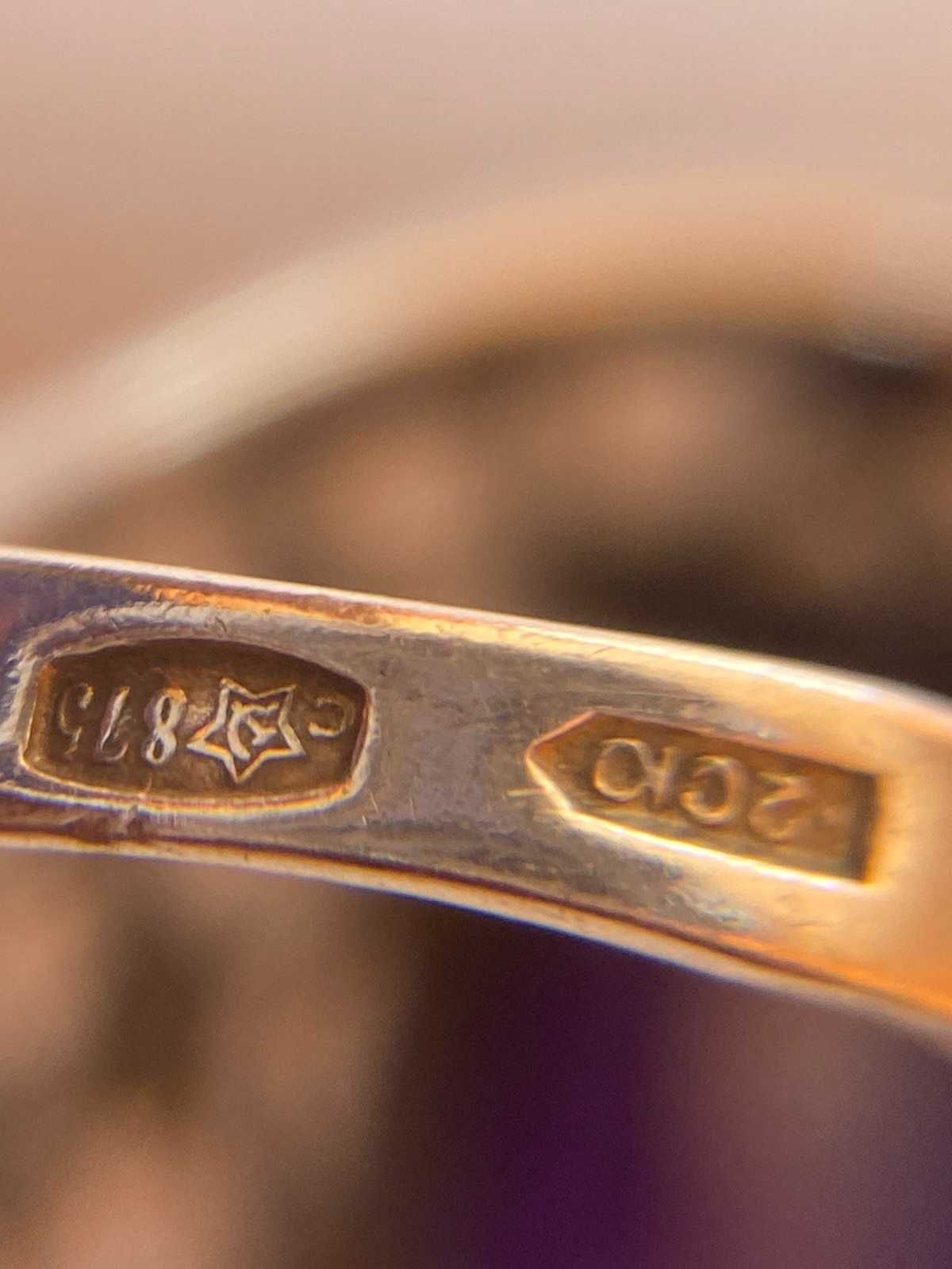 Сребърен антикварен пръстен -СССР