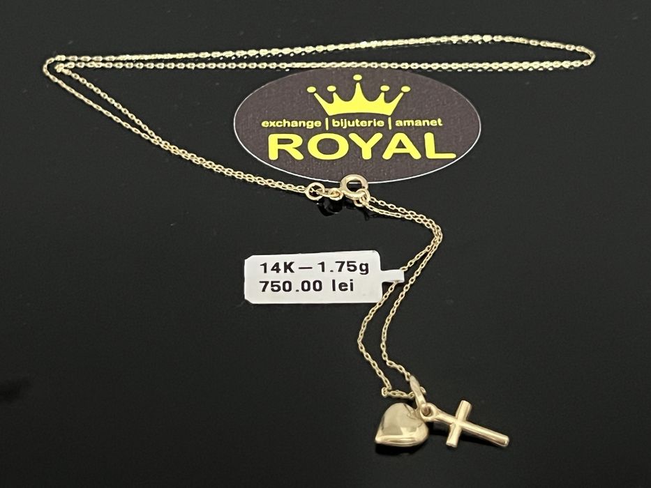 Bijuteria Royal CB : Lant aur 14k 1,75 grame