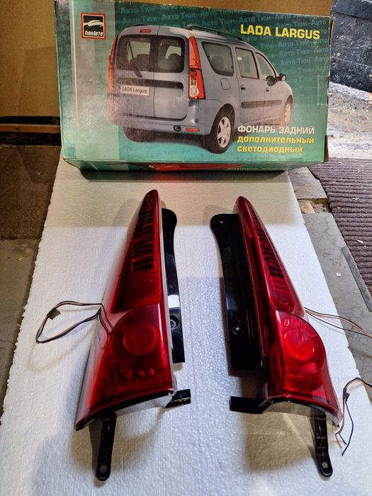 Дополнительный фонарь на Ларгус