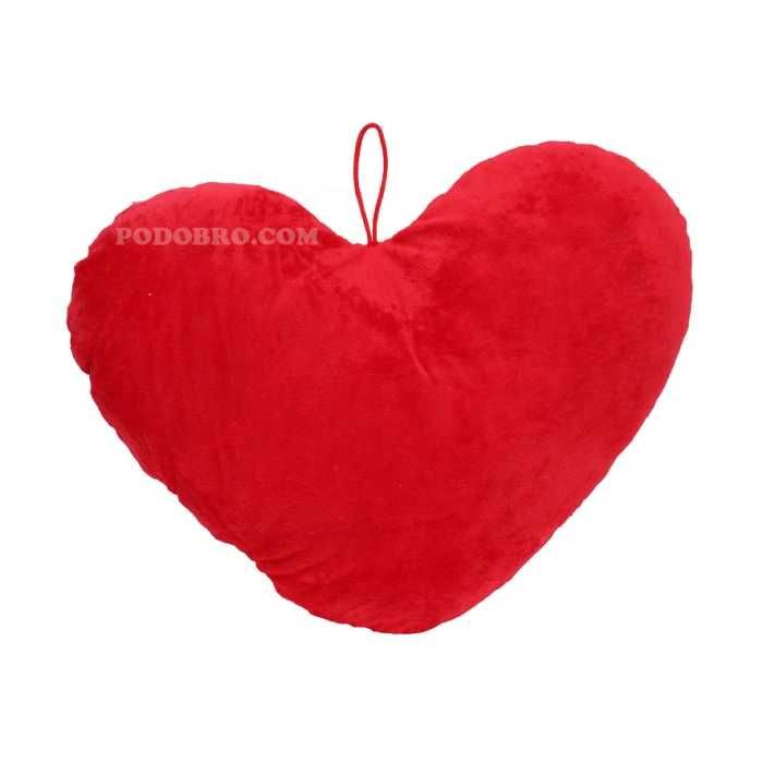 Възглавничка във формата на сърце с надпис – “ I Love you “