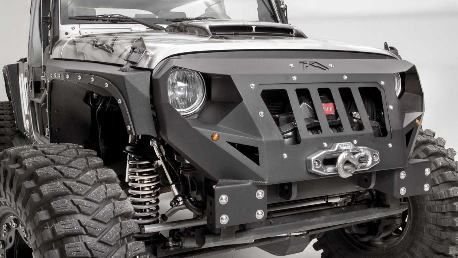 Bara Fata – Grila GRUMPER Jeep WRANGLER JK 2007-2017