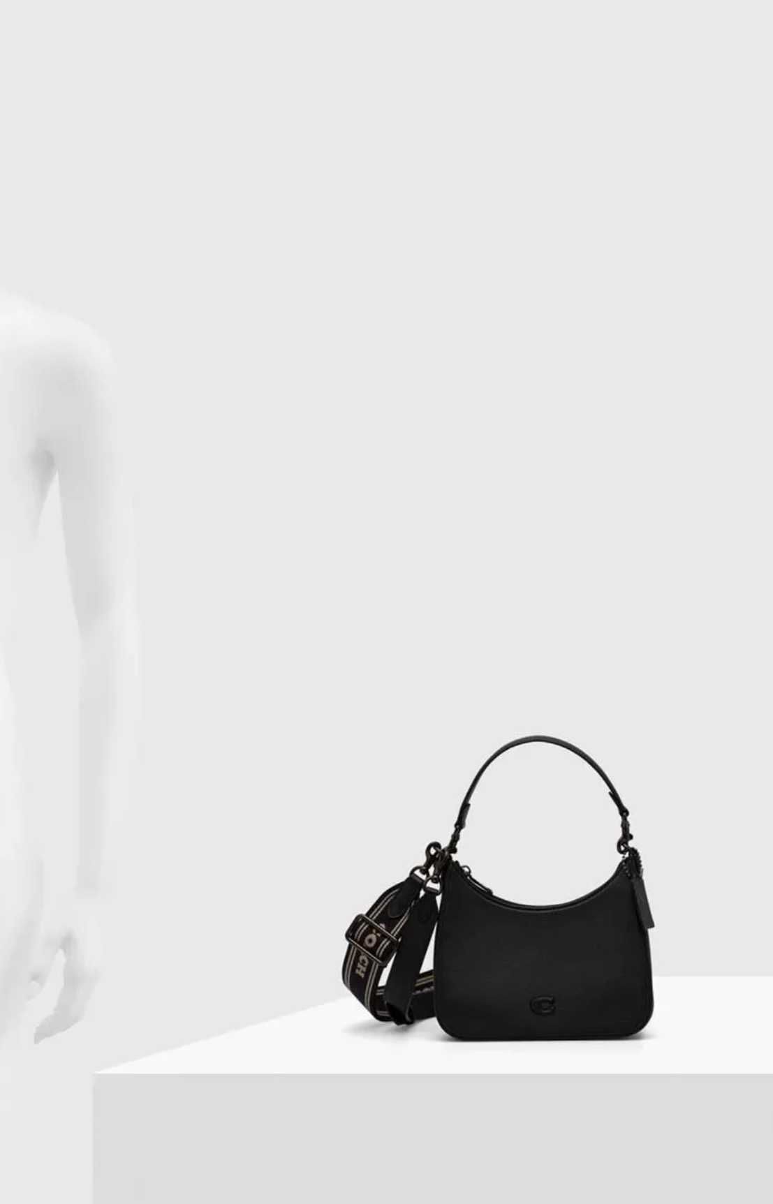 Кожена чанта Teri Hobo Coach