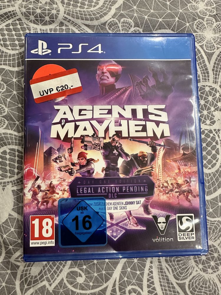 Agents Of Mayhem PS4