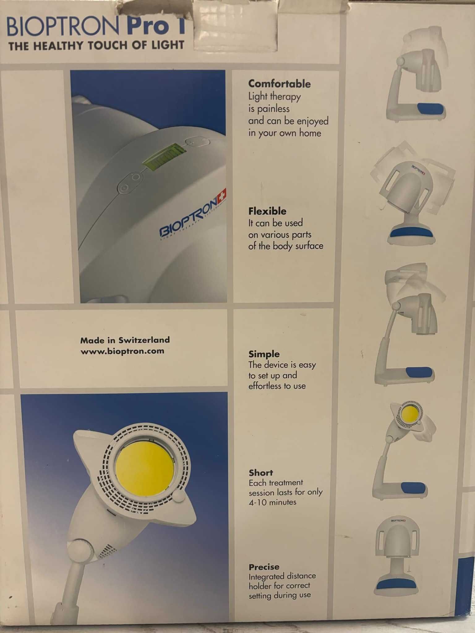 Лампа Bioptron + light therapy system