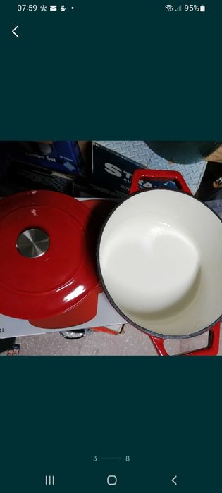 Cratiță fontă emailată 7L Ofertă 289 lei