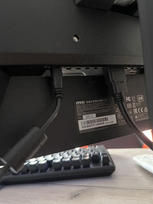 MSI Optix G24 (144 Hz, 1 ms, FreeSync) — игровой монитор