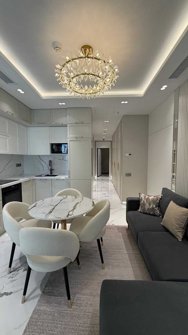 АРЕНДА 2ком квартира ЖК "Nest one" 12-этаж 40м2 Вид на Конгрксс-центр