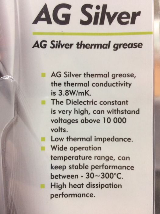 Pasta Siliconica Pasta Transfer Termic Pasta Termoconductoare 3,8W mk