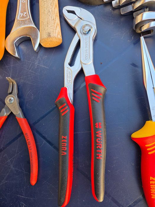 Пълен Комплект Професионални Инструменти WÜRTH ZEBRA 18V – ОТЛИЧЕН