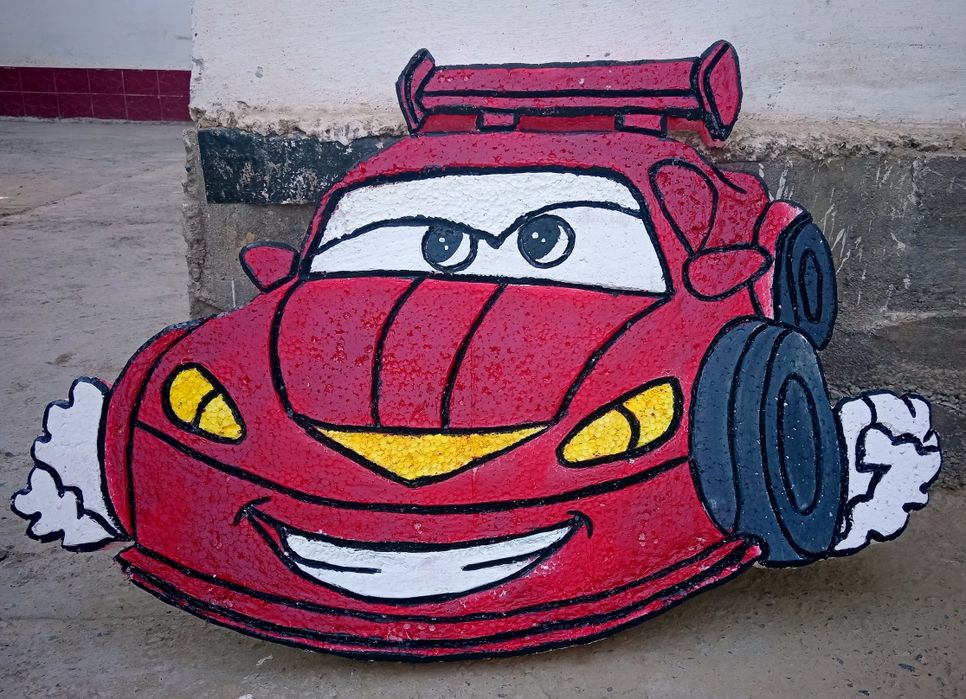 2D фигурки из пенопласта