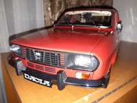 Macheta 1/8 Dacia 1300 completă, functionala, colectie, reviste, nou