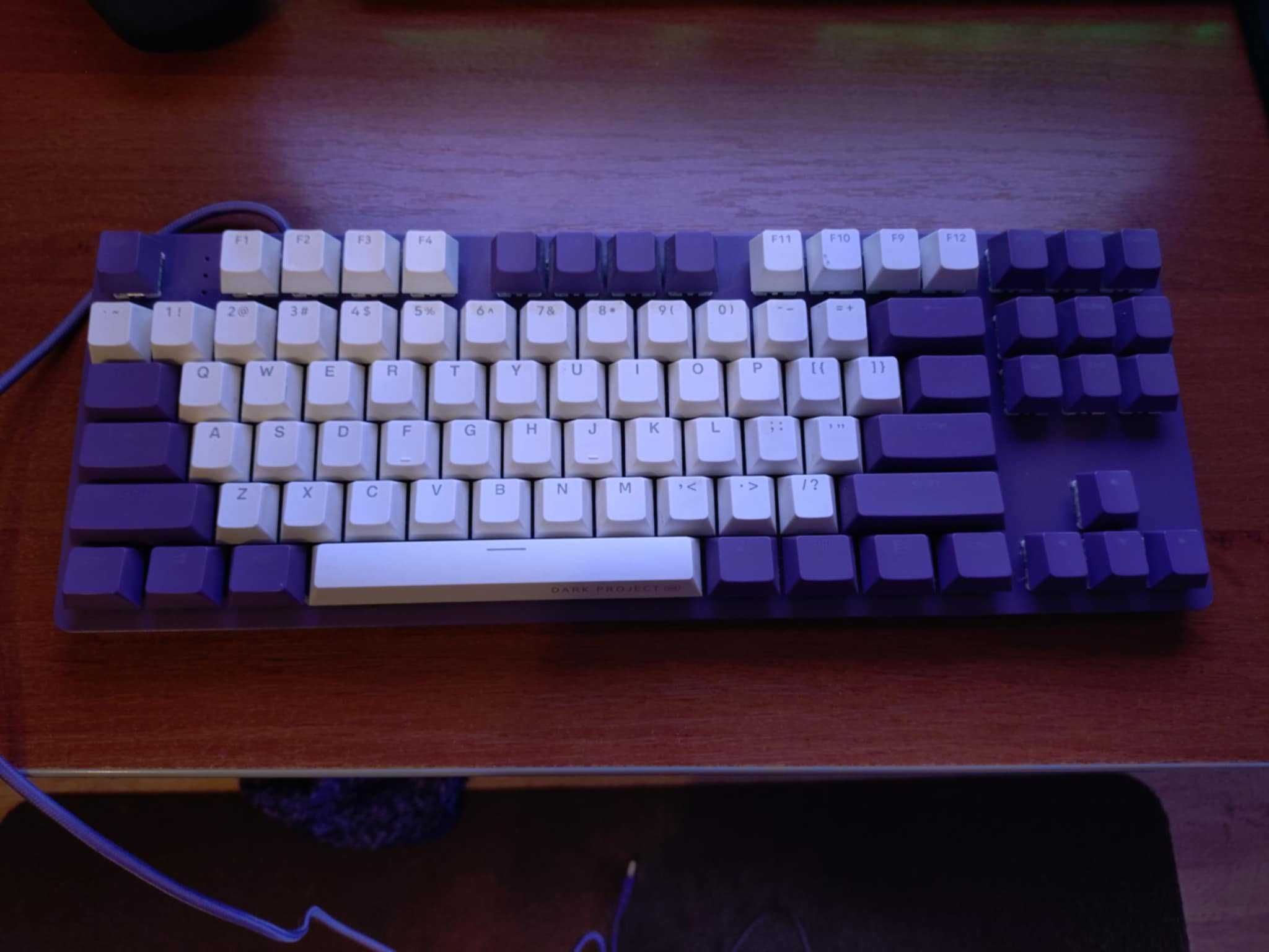 Dark Project One Violet Геймърска клавиатура