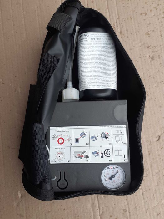 Compresor auto umflat roti,spuma kit reparatie pana VW,AUDI,SKODA,SEAT