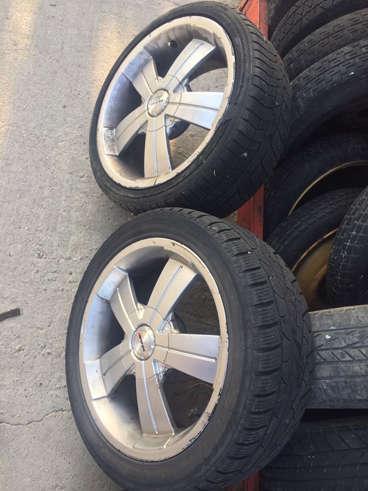 Jante  5X112 Audi Mercedes 215/40R17 pret 1000 lei