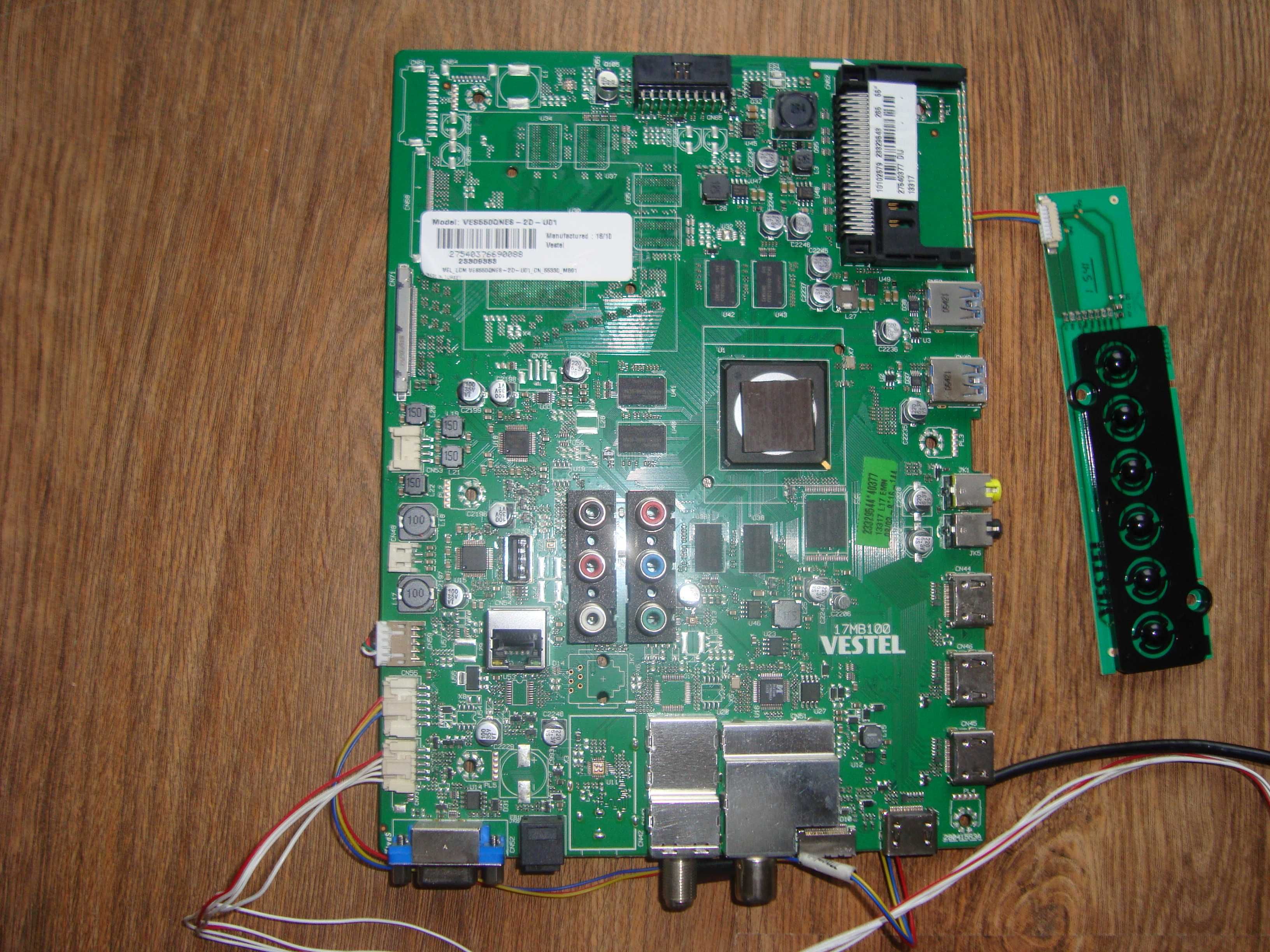 module-TFK led55u300q4cw:placa baza:17mb100/sursa -17ips20/t-con:15y55