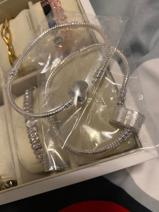 Cercei seturi argint cu cristale Swarovski