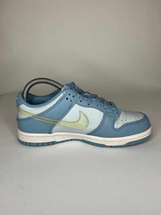 Nike Dunk Low Clear Blue Swoosh Дамски Маратонки