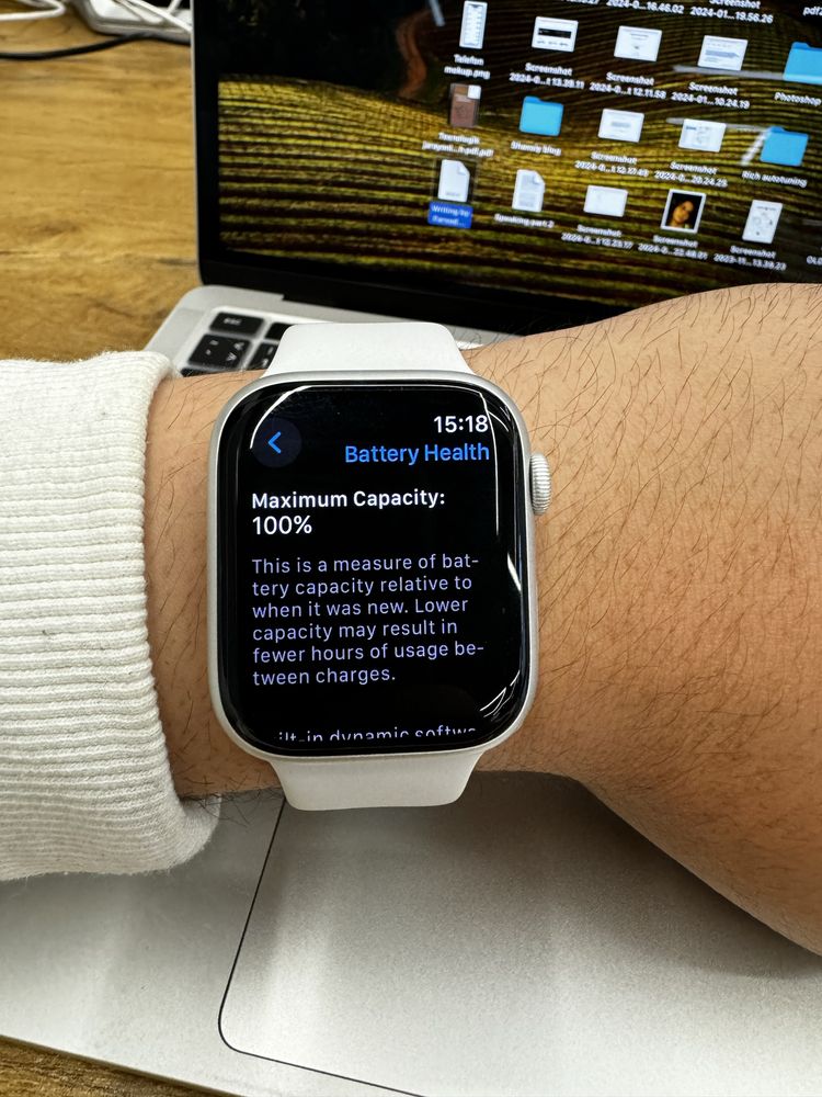 Apple watch 8/45 mm “32 gb xotira” ideal