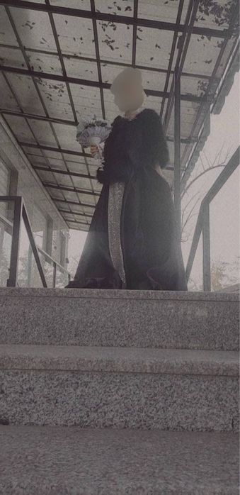 вечернее платье со шлейфом