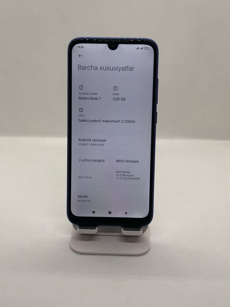 Redmi Note 7 sotiladi
