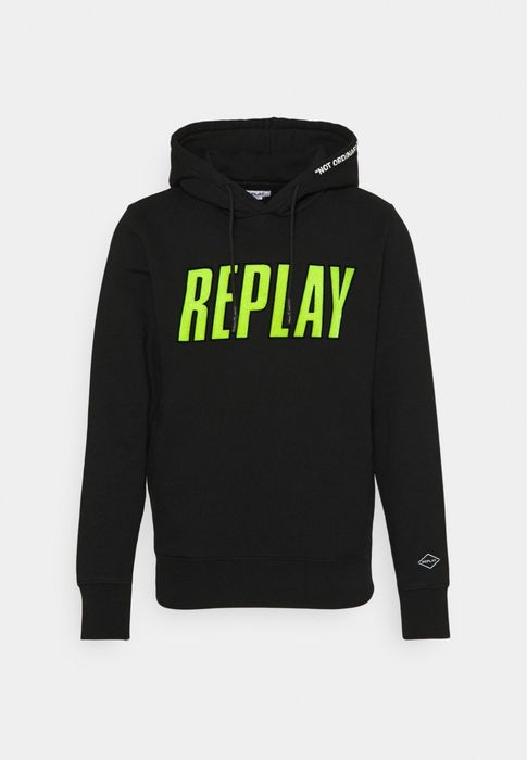 REPLAY Оригинален мъжки суитшърт горница горнище худи Риплей