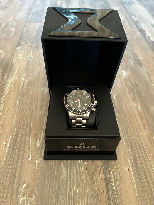 EDOX Men's Chronorally-S BLACK