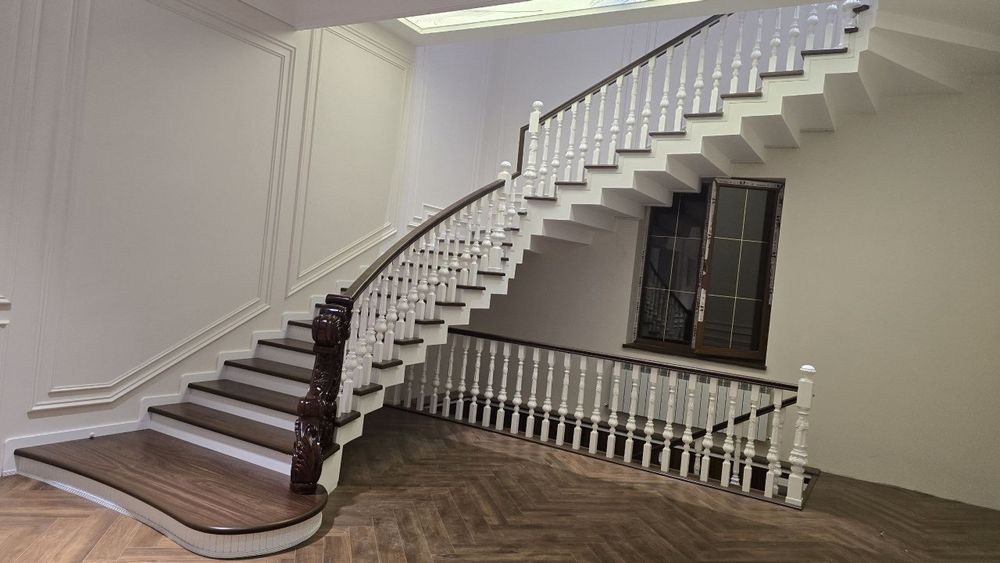 Yog'och zinalar mdf shpon zinalar