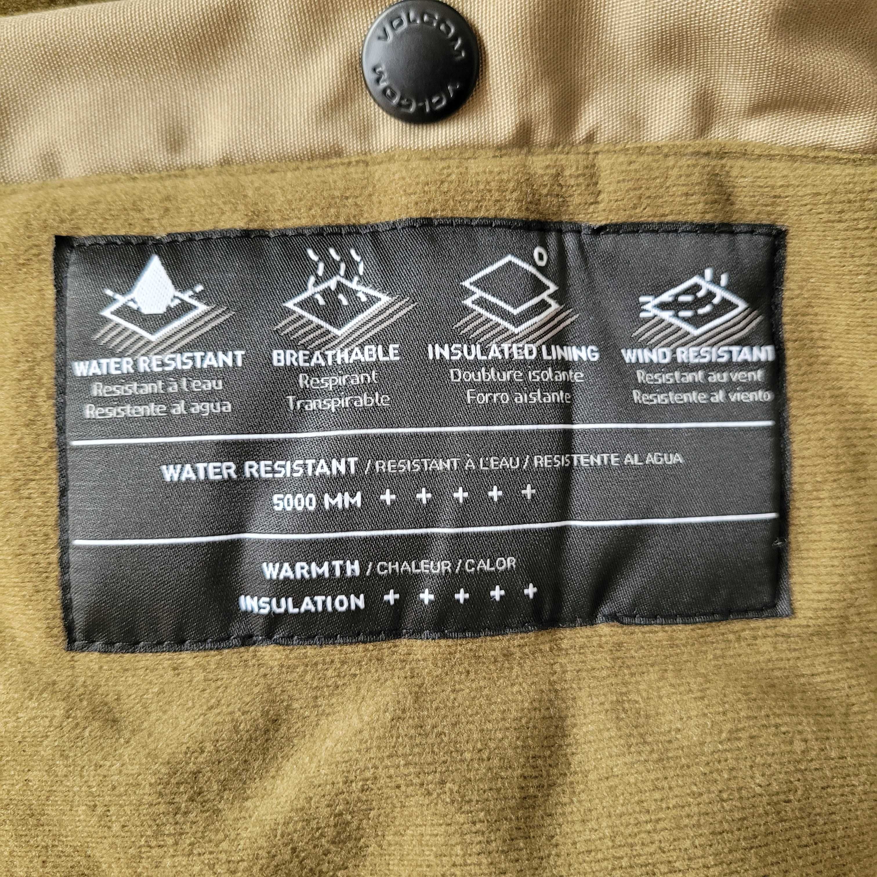 Volcom Stoke Stone Jackett - Khaki, Size S