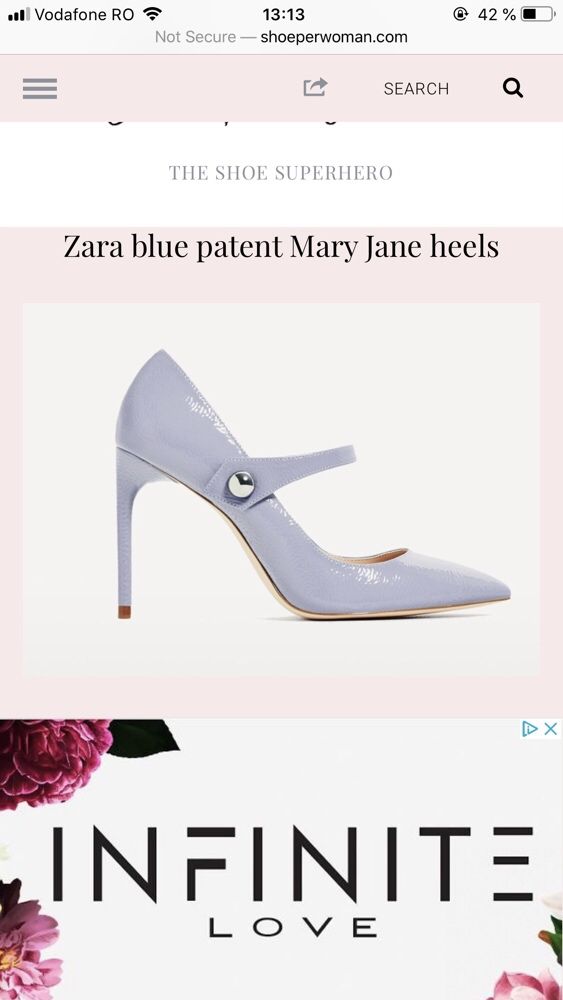 Pantofi Stiletto Zara