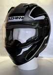 /НАМАЛЕНА/ Каска за мотор DUCHINNI D811 GLOSS BLACK размер M