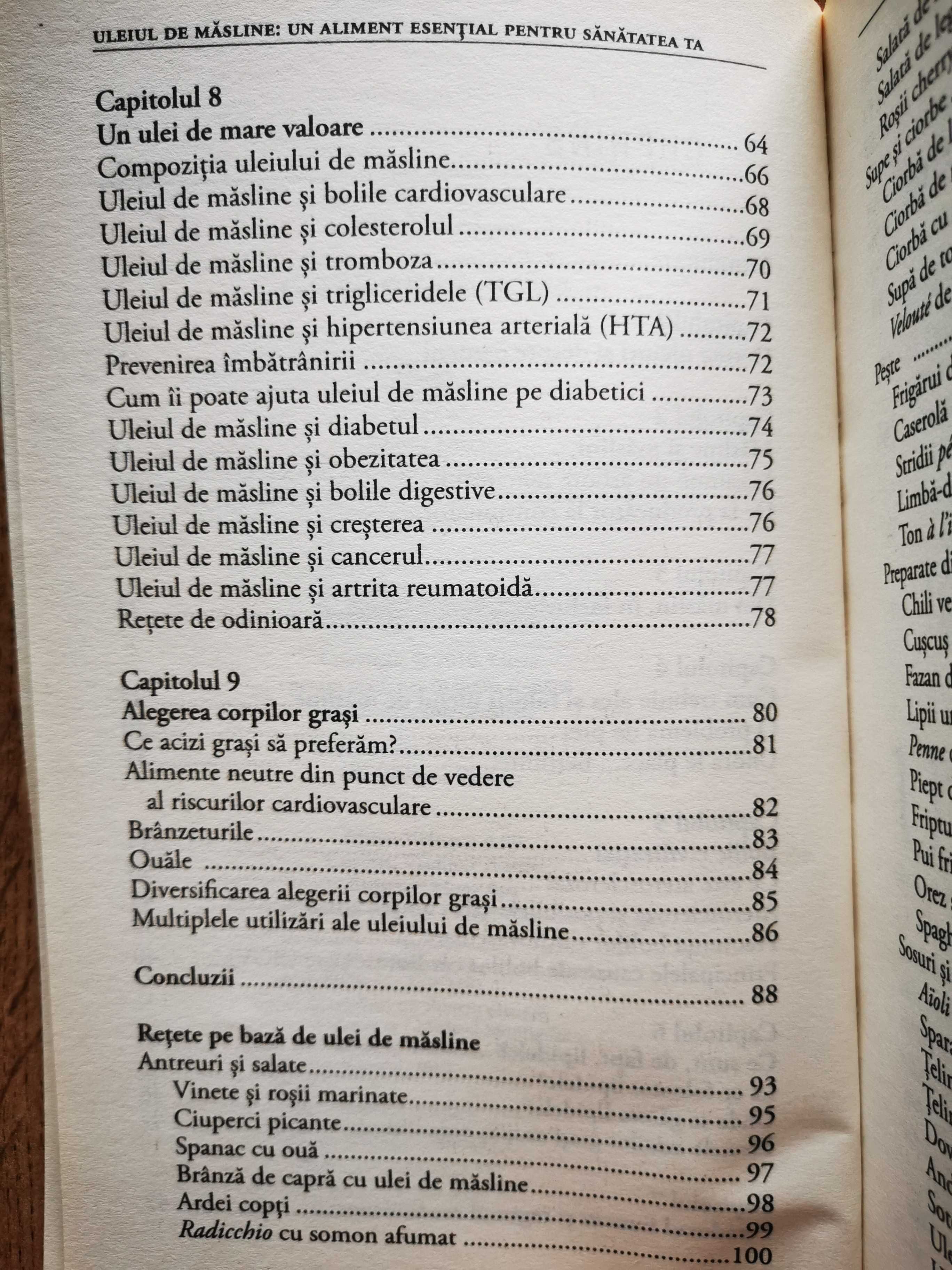 ULEIUL DE MASLINE, un aliment esential pt. sanatate - Michel Montignac