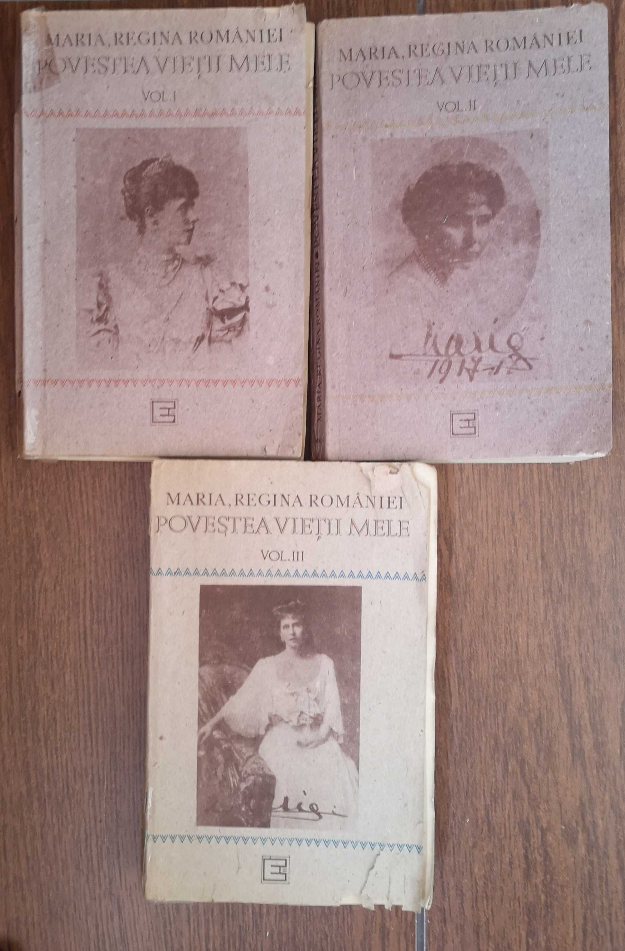 Maria, regina României - Povestea vieții mele (3 vol)