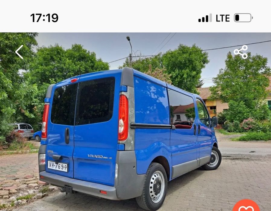 Vând microbuz Opel vivaro