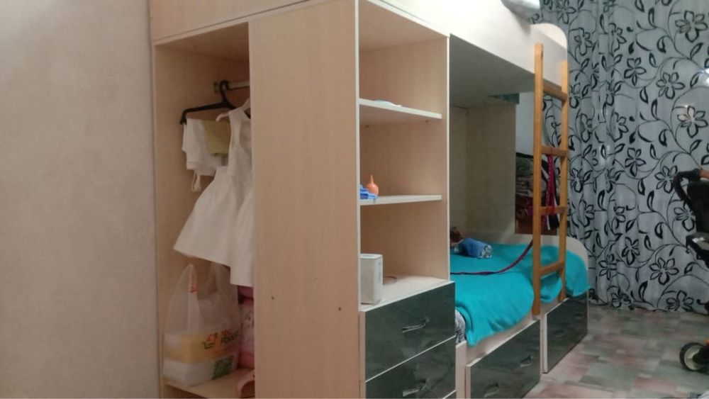 Кровать двухярусная детская