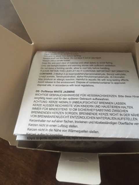 lumarare parfumata cu iasomie