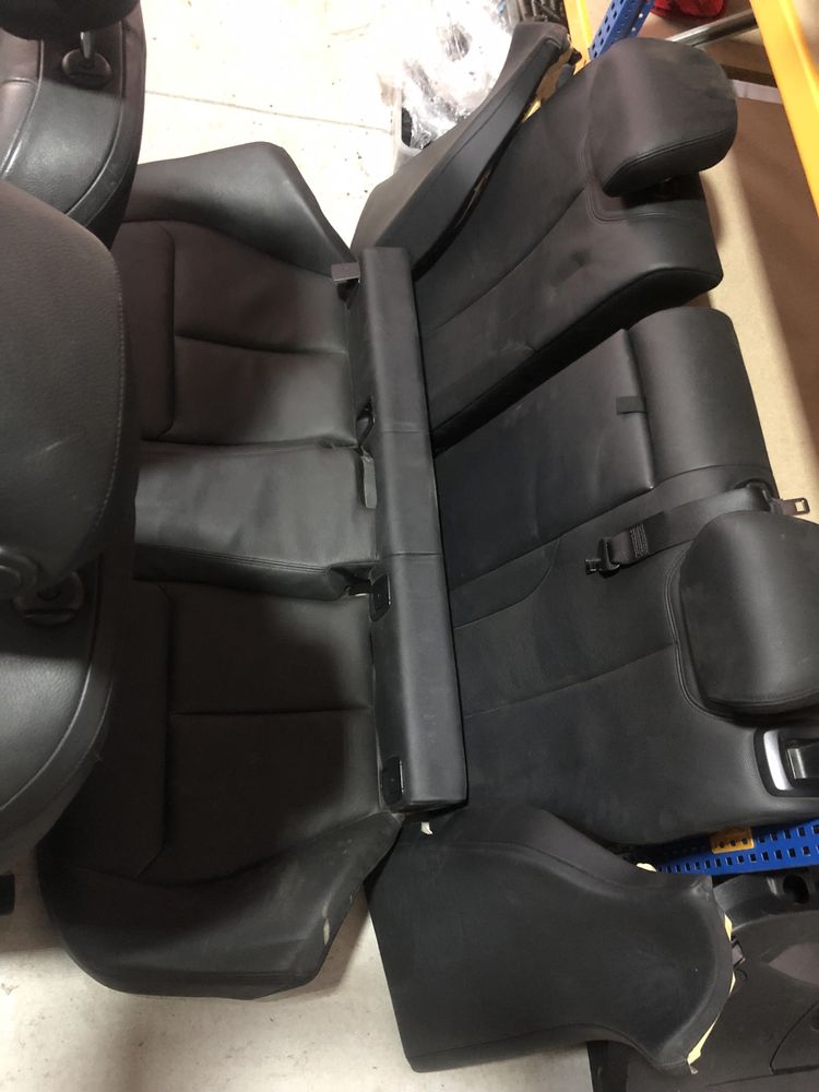 Interior / scaune piele neagra / negru Bmw seria 4 F36 GrandCoupe UK