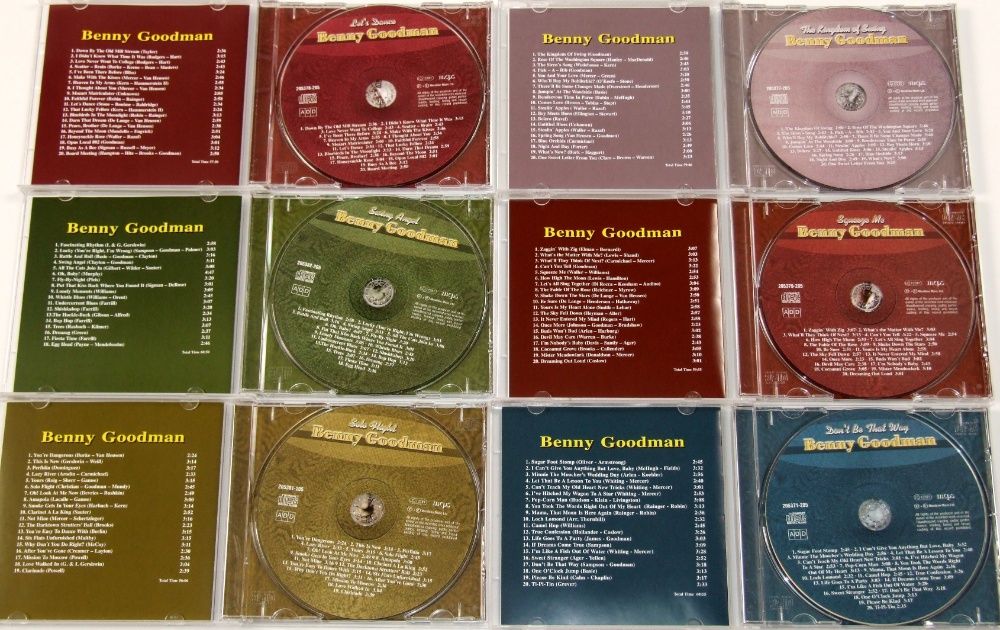 11 CD-uri exceptionale cu Benny Goodman (The King of Swing)