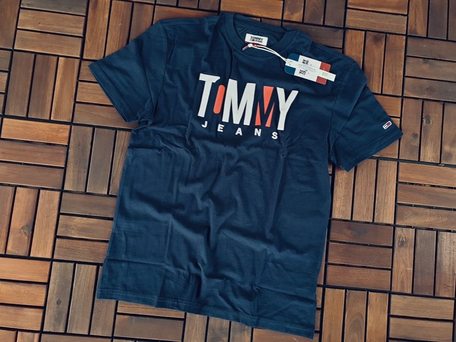 ПРОМО Tommy Hilfiger  XL - Оригинална мъжка нова тениска