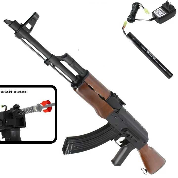 Pusca ASSAULT Rifle marca S&T electric AK 47 A.E.G.  airsoft