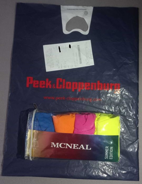 4 perechi de boxeri McNeal model rainbow marimea XL (fit L) noi!