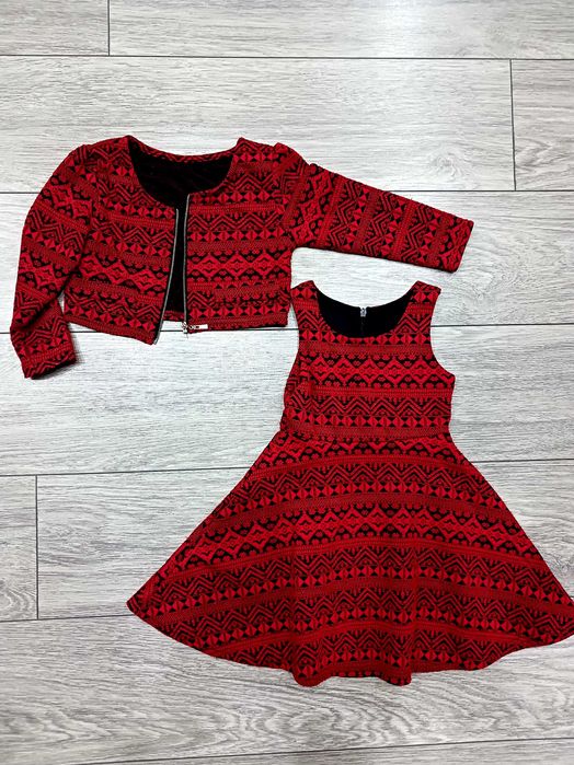 Детска коледна рокличка