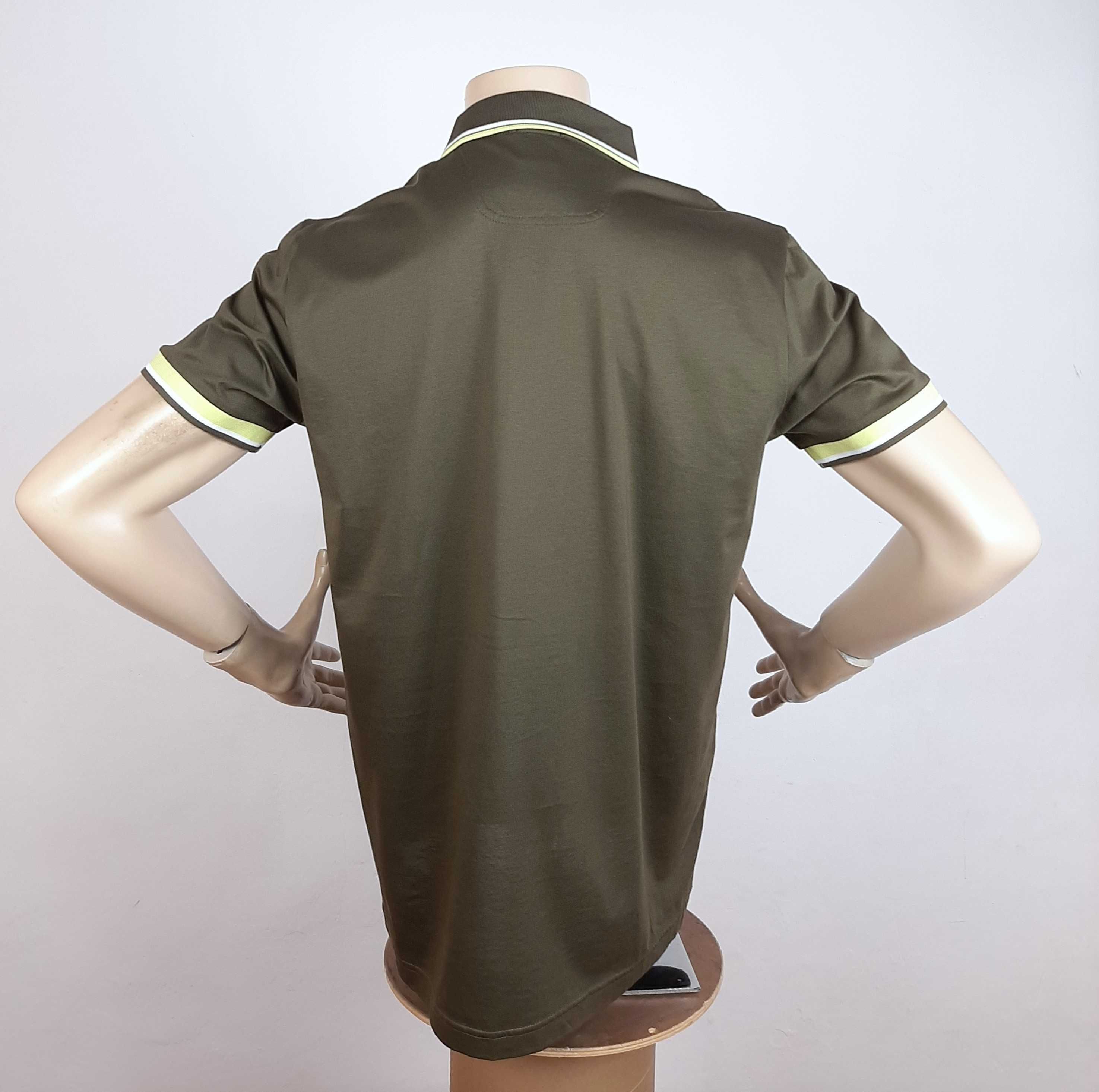 Hugo Boss Paddy AP 1 - Оригинална мъжка тениска с яка р-р XL