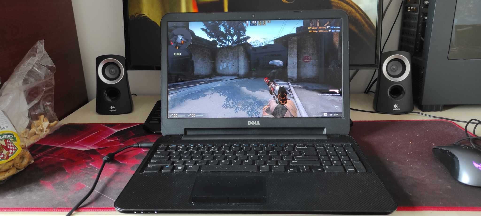 Laptop Dell GAMING i5 TURBO Video Dedicat AMD 2GB cu CSGO!