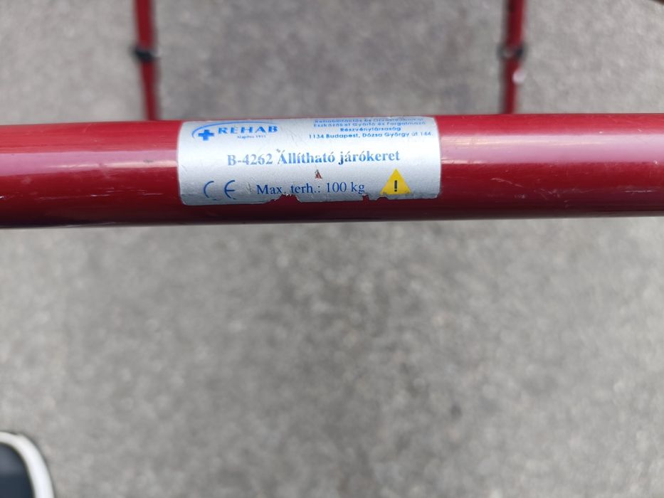 Cadru de mers profesional, reglabil