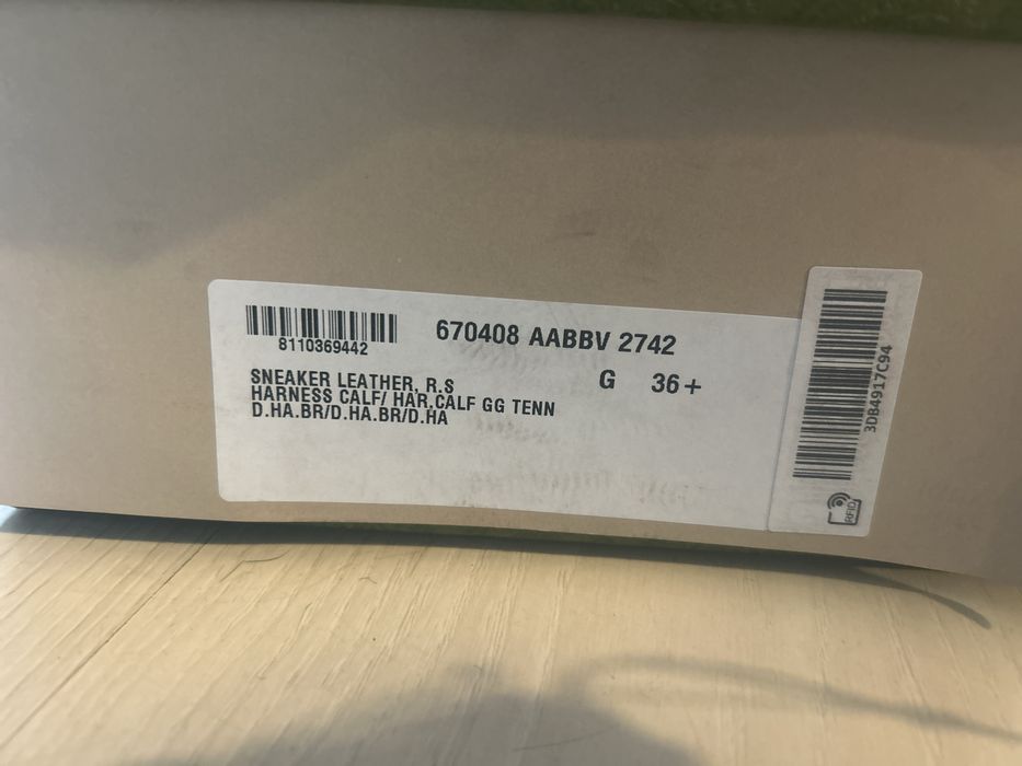 Gucci sneakers, dama, originali, 36,5